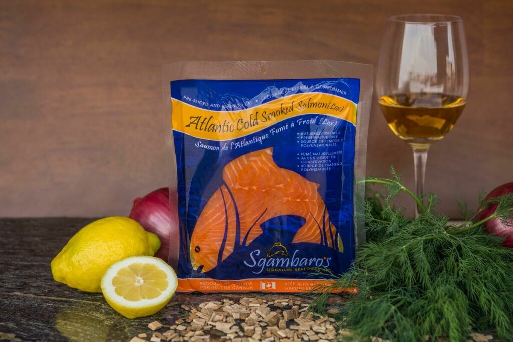 Cold Smoked Atlantic salmon (Lox) Made In Alberta