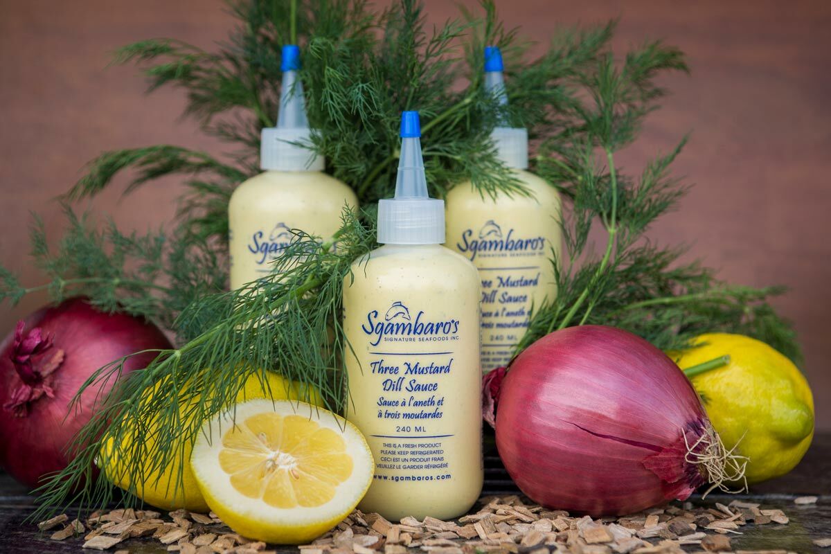 Three Mustard Dill Sauce Made In Alberta